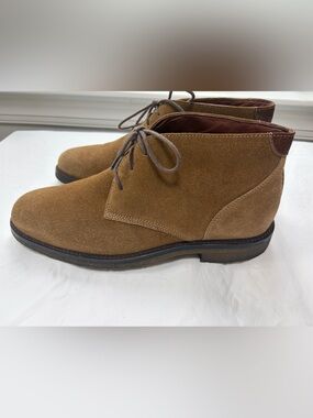 Johnston & Murphy Mens Brown Suede Copeland Chukka boot size 9M Preowned